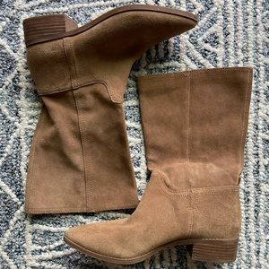 Lucky Brand Slouch Suede Boots